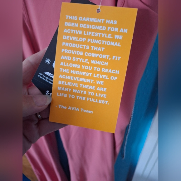 Avia Women's XXL (20) Soft Sculpt Flare Exercise Leisure Pants Pink Plume NWT - Picture 4 of 8